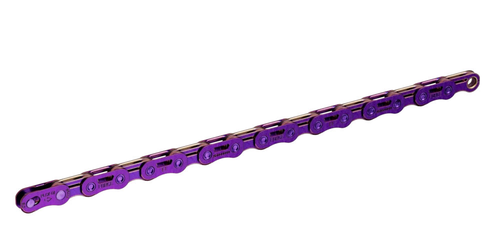 SRAM Force Flattop 12/13-fach Kette, inkl. PowerLock | Purple Lila