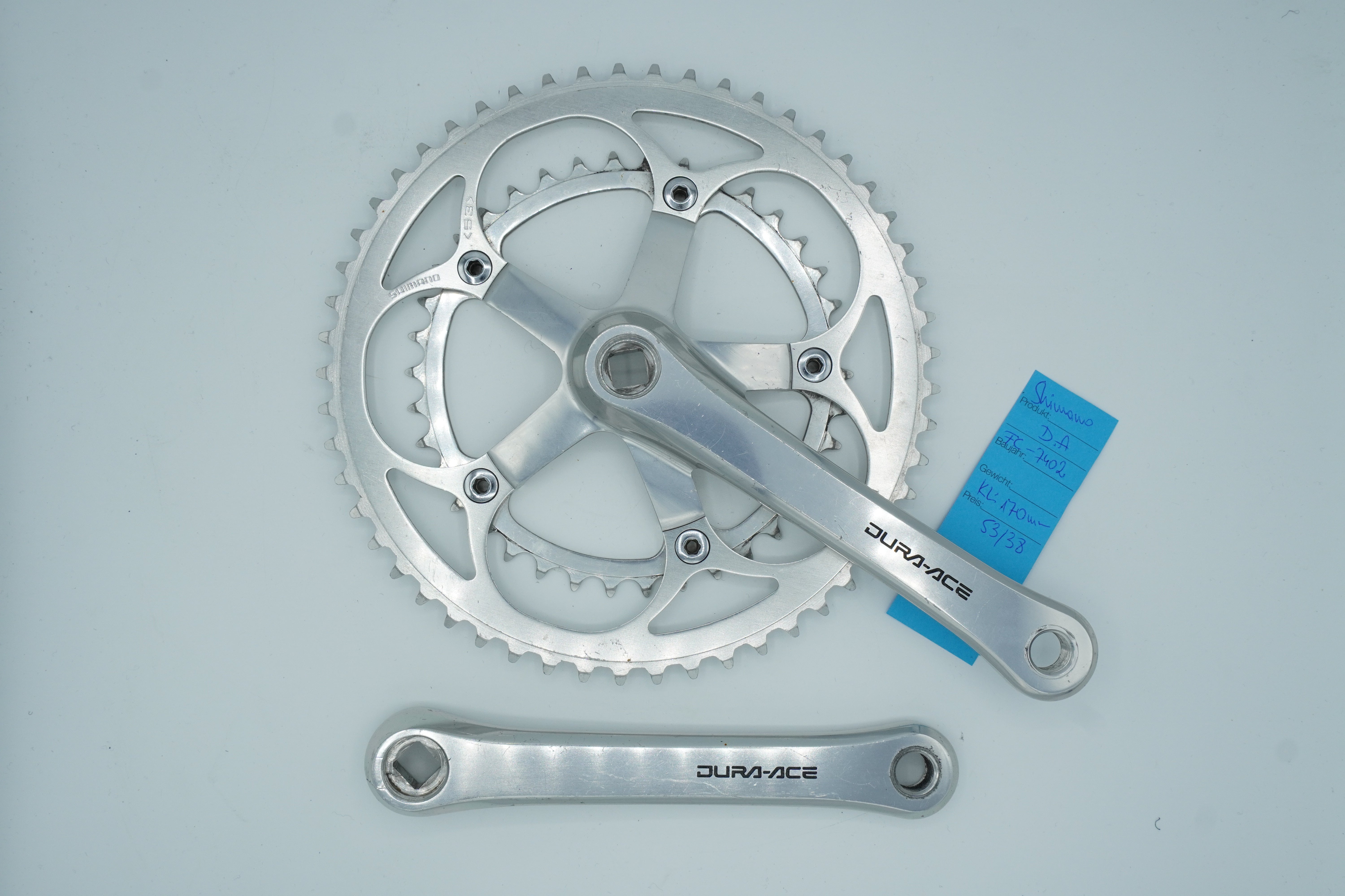 Shimano Dura-Ace Crankset/Kurbel FC-7402 – Grundtner