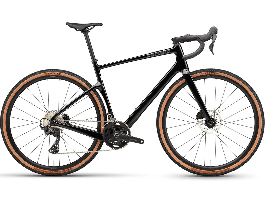 Cervelo Aspero GRX 610 2x12 Black/Charcoal / Marigold | 2026