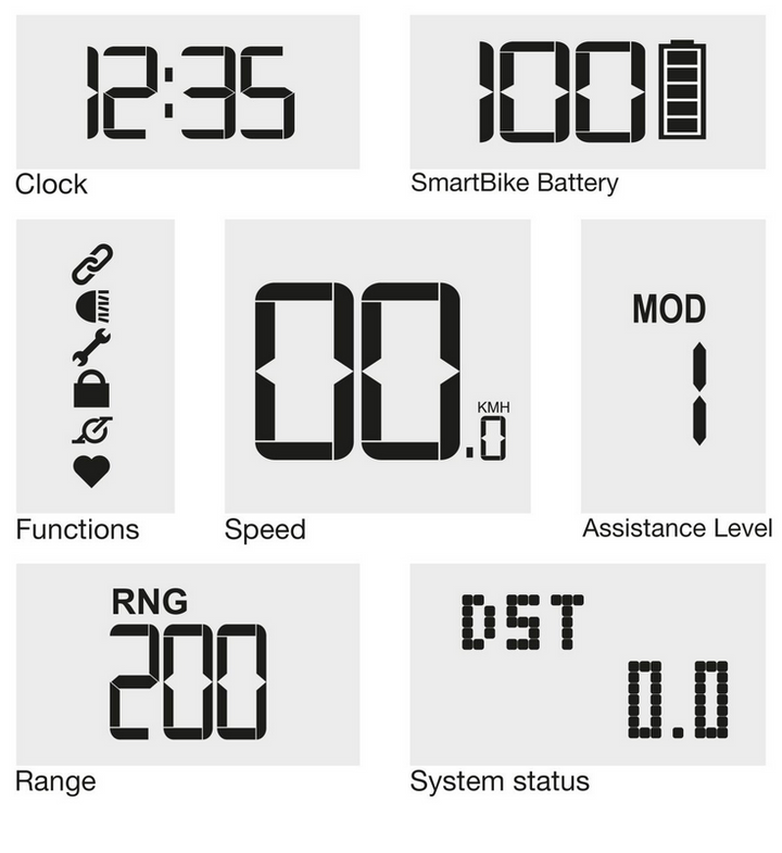 Pulsar One 2.1" Display Ant+ für x35 x20 Motor