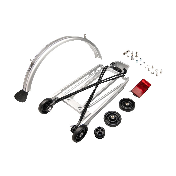 schutzblech brompton Brompton Gepäckträger + Schutzblech Set Silber