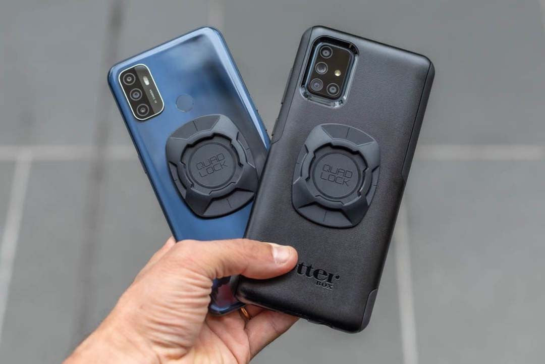 Quad Lock Phone Mount/Handyhalterung für Brompton Lenker