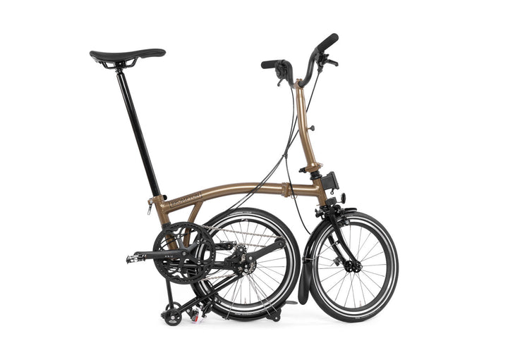Brompton P Line Explore Mid Bronze Sky Metallic 12-Gang Faltrad/Klapprad