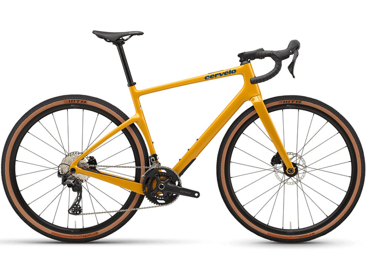 Cervelo Aspero GRX 610 2x12 Black/Charcoal / Marigold | 2026