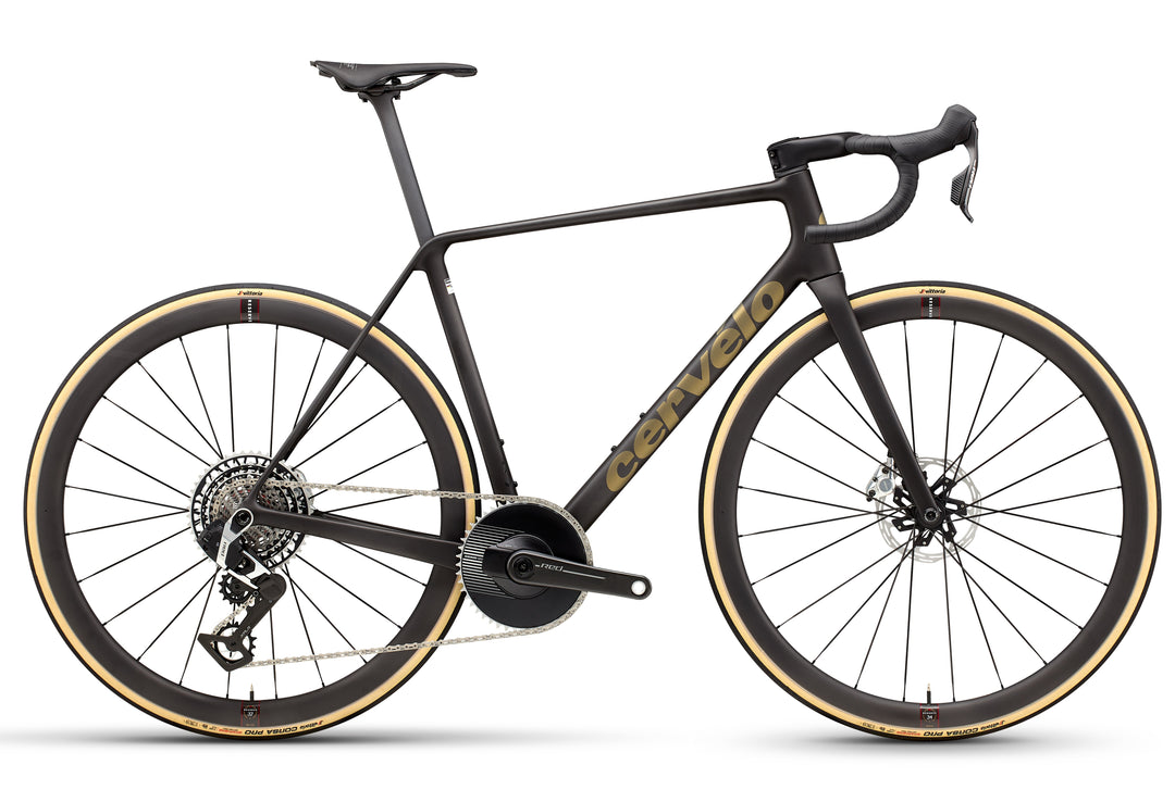 Cervelo R5 Sram Red E1 XPLR 1x13 Powermeter | 2026 Black/Bronze