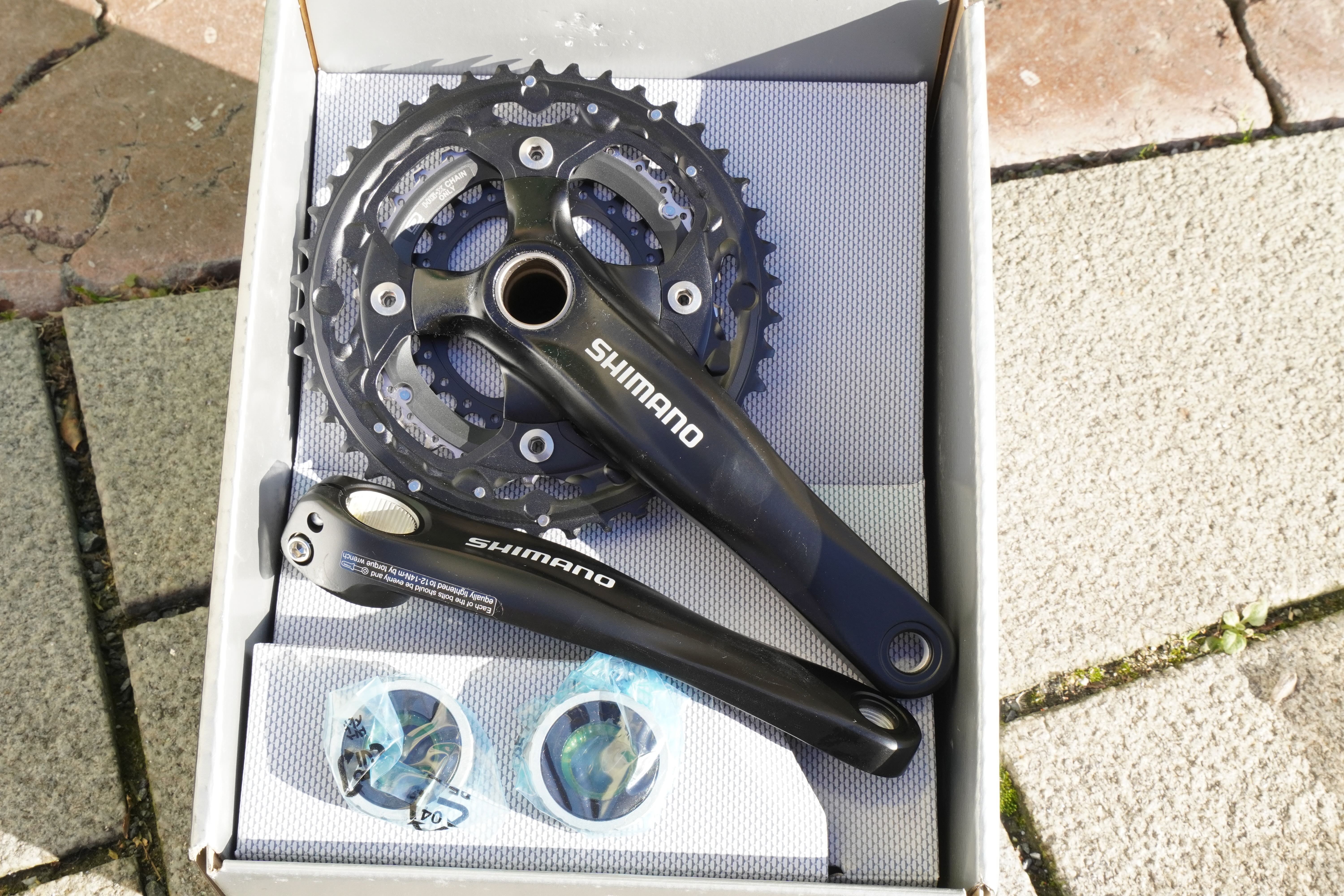Shimano Crankset/Kurbel FC-M552 mit Lager – Grundtner
