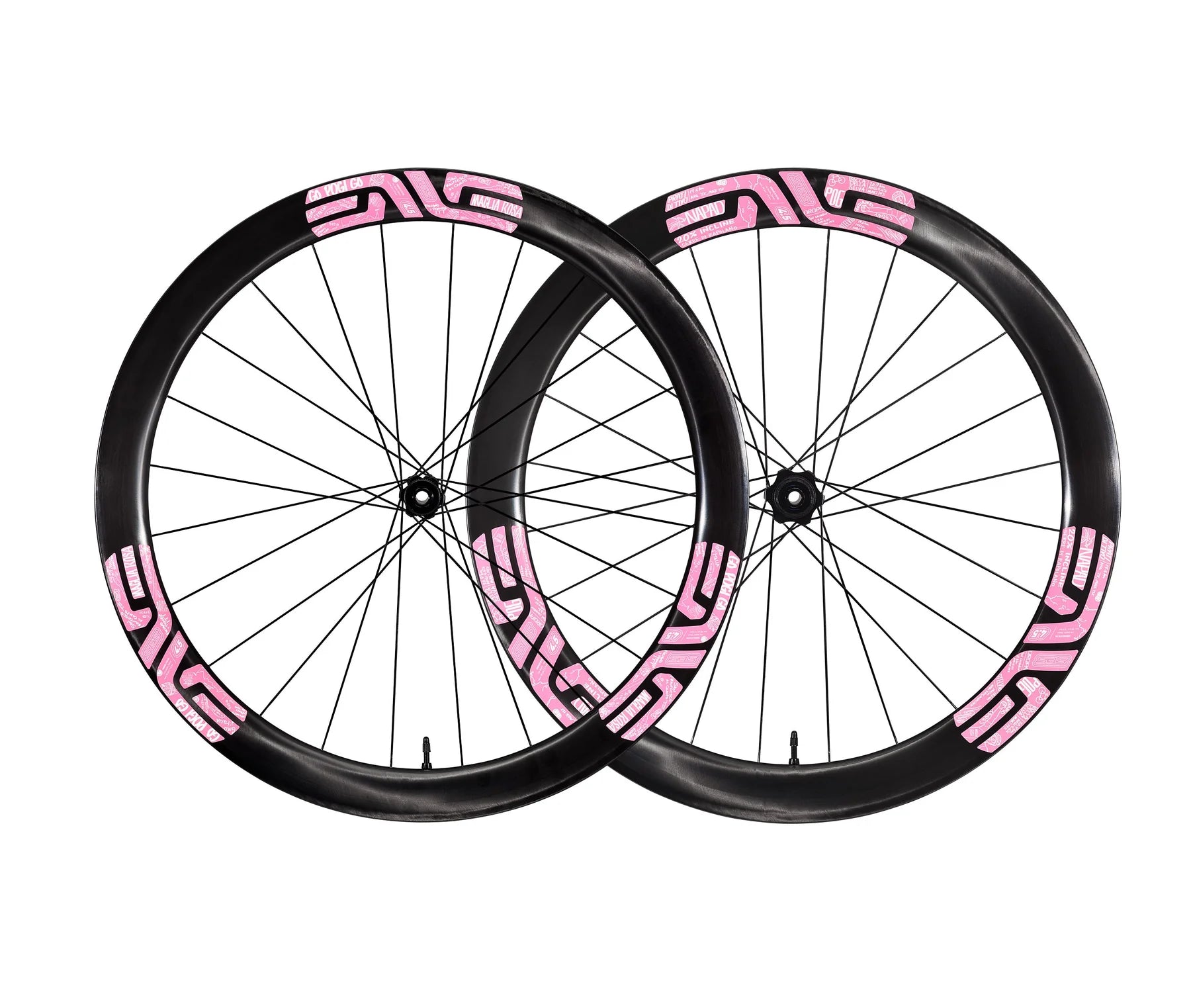 ENVE SES 4.5 Limited Edition Giro d'Italia Pogacar Disc Carbon Wheelse – Grundtner
