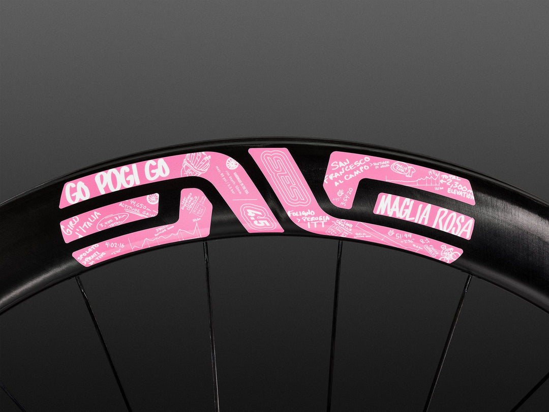 ENVE SES 4.5 Limited Edition Giro d'Italia Pogacar Disc Carbon Wheelset/Laufradsatz XDR/HG