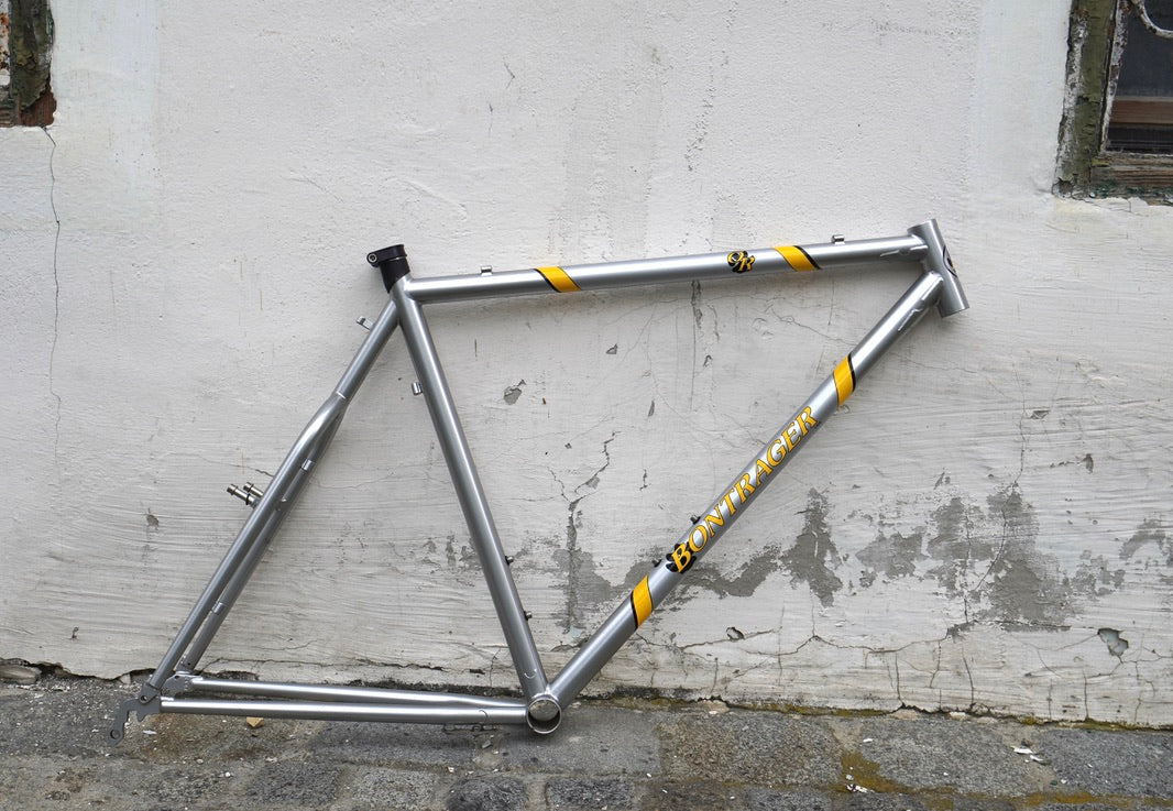 nos fahrradrahmen Bontrager OR Racelite red-silver-white and silver-yellow...NOS,DOS –  Grundtner