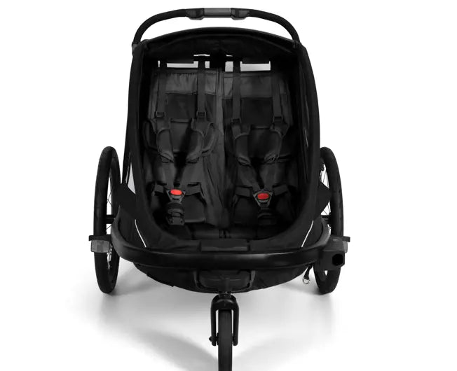 Hamax Breeze Fahrradanhänger für Kinder (2-Sitzer)