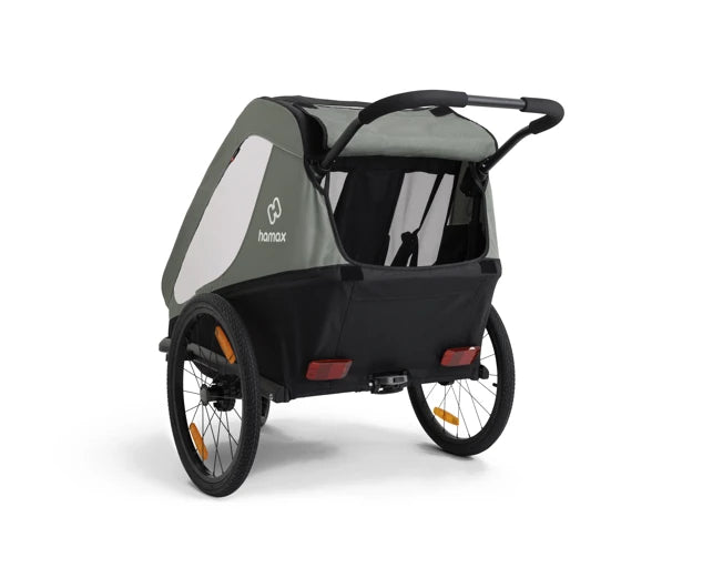 Hamax Traveller Fahrradanhänger für Kinder (2-Sitzer)