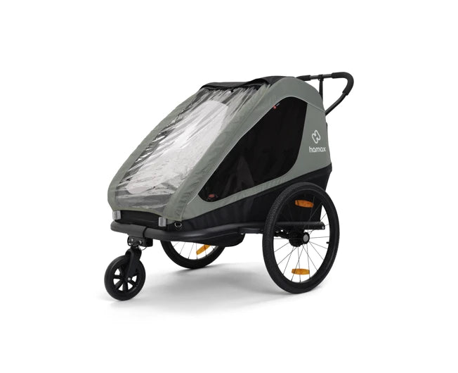 Hamax Traveller Fahrradanhänger für Kinder (2-Sitzer)