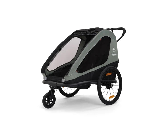 Hamax Traveller Fahrradanhänger für Kinder (2-Sitzer)