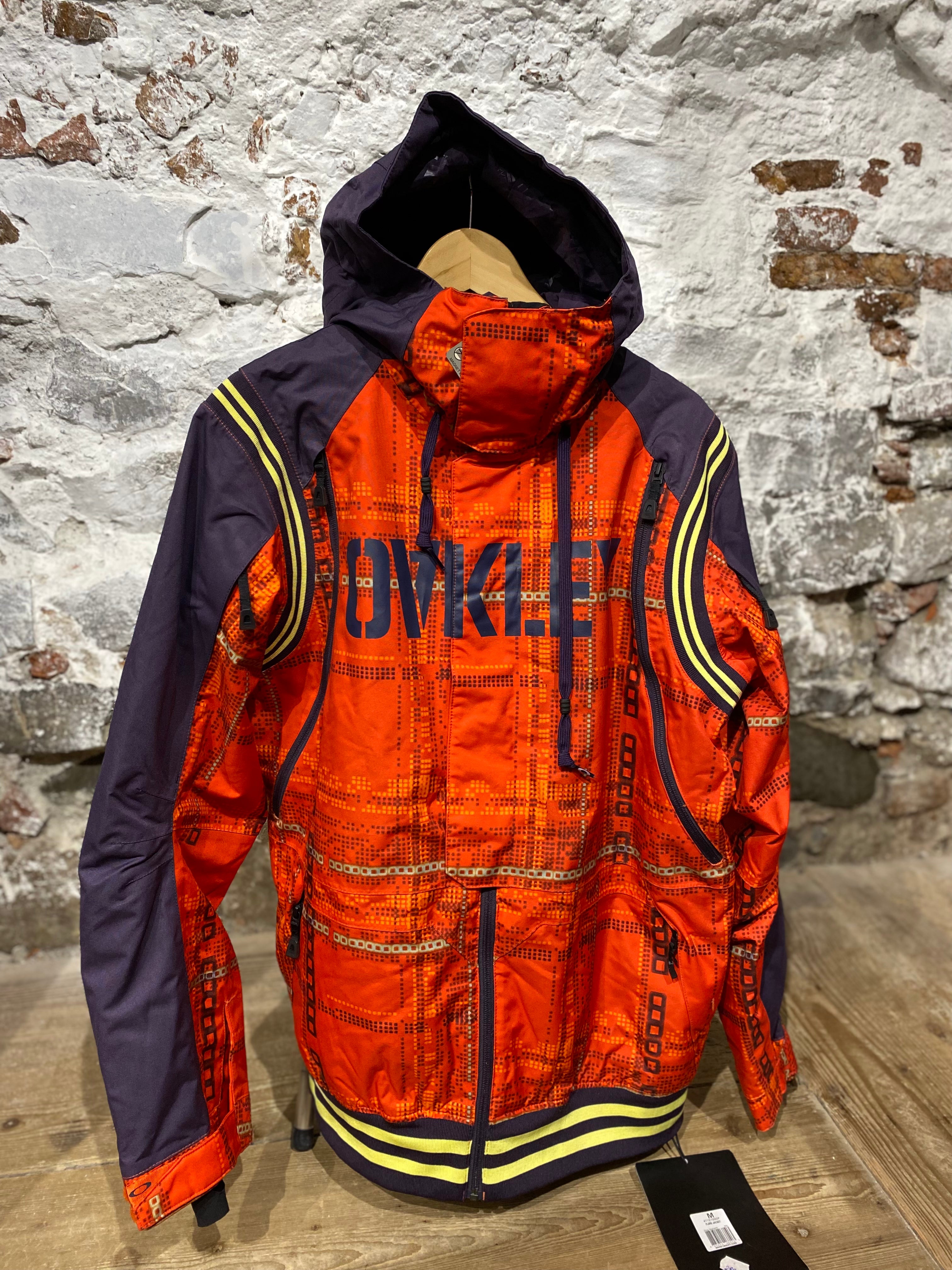 Oakley 迷彩柄オレンジジャケット Vintage 80s Orange Camo Hunting Jacket: Chiller Killer, Made in