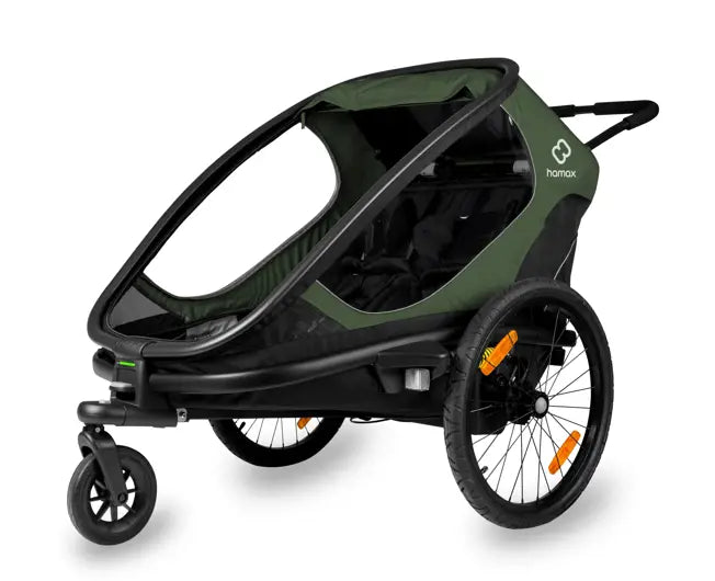 Hamax Outback Fahrradanhänger für Kinder (2-Sitzer)