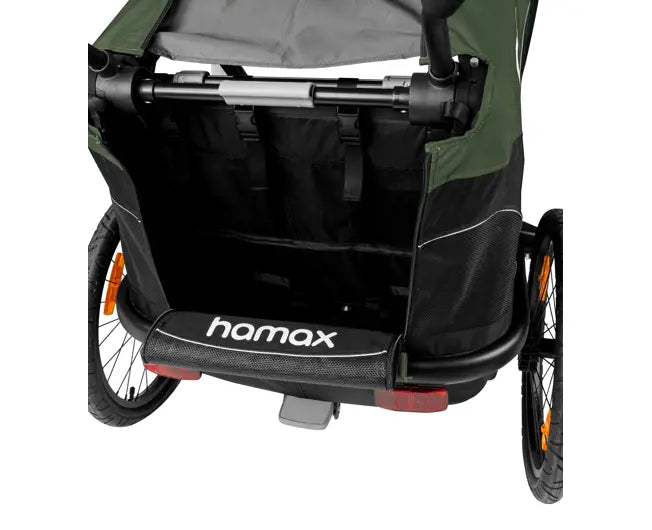 Hamax Outback Fahrradanhänger für Kinder (2-Sitzer)
