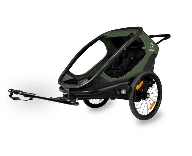 Hamax Outback Fahrradanhänger für Kinder (2-Sitzer)