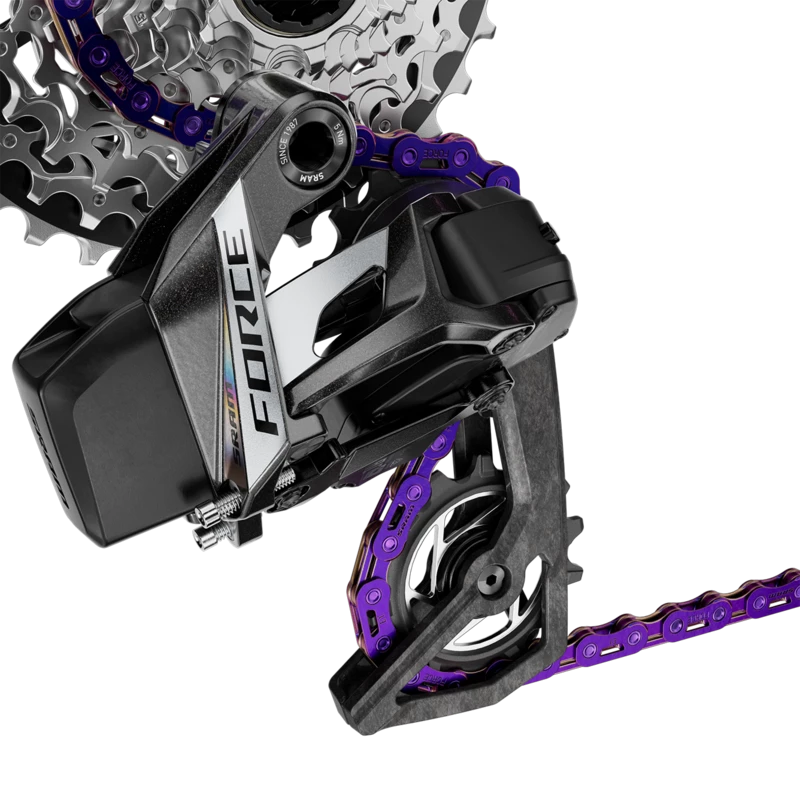 SRAM Force Flattop 12/13-fach Kette, inkl. PowerLock | Purple Lila
