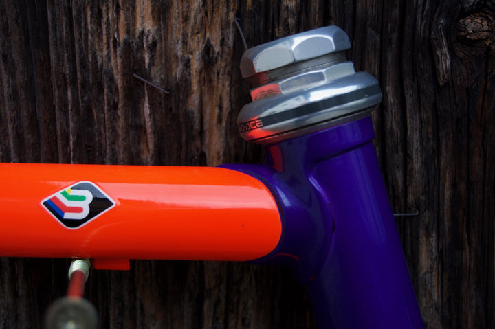 Basso Darkviolet-Neonorange Frame