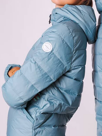 Amélie Down Jacket Smoke Blue