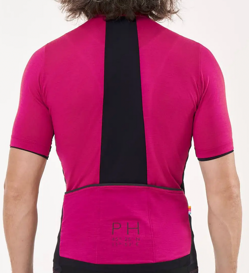 High wool shirt for men