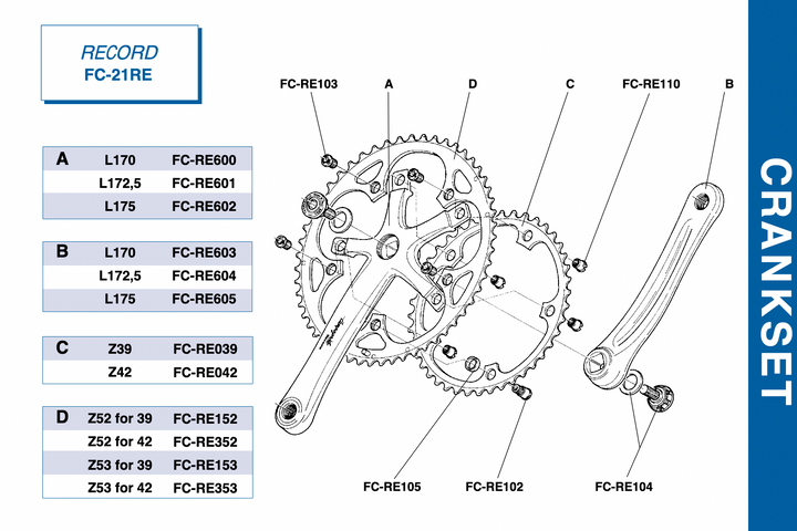 Record Crankset