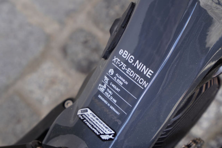 eBig Nine XT 75 Edition Cool Gray Black