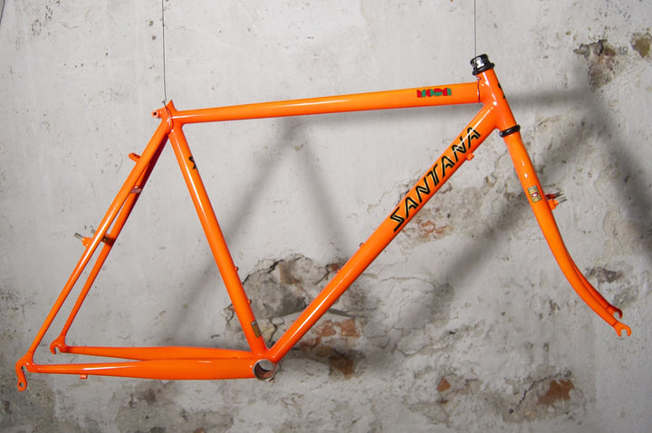 Santana Moda neonorange Frameset