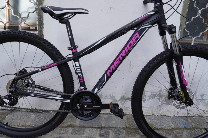 Merida Wulf 7,71-AT Black (Pink)