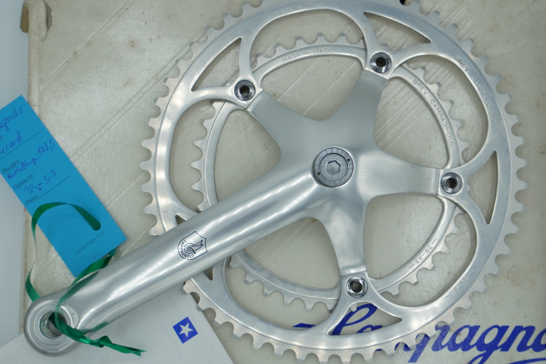 Campagnolo Record Kurbel 7/8 Fach | Crankset 7/8 Speed NEW with Box