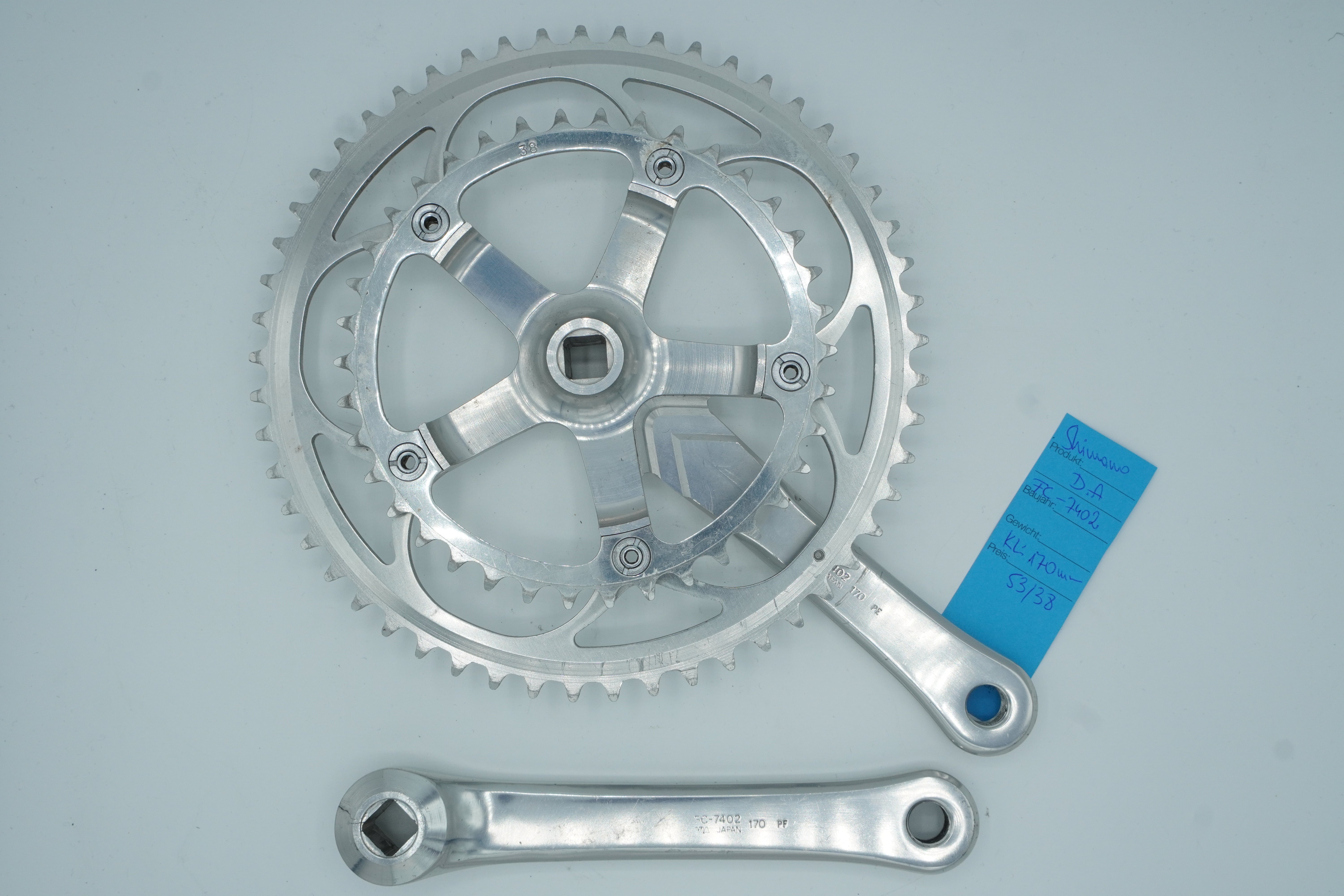 Shimano Dura-Ace Crankset/Kurbel FC-7402 – Grundtner