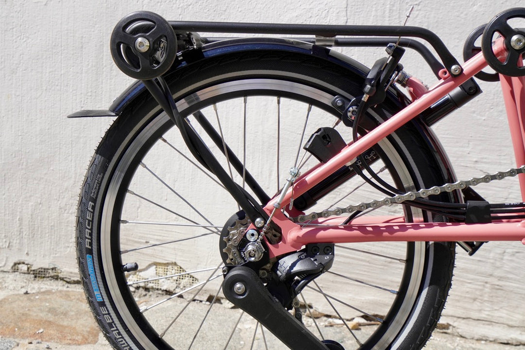klapprad 12 zoll Brompton C Line Explore 12-Gang Faltrad/Klapprad mit Gepäckträger + Na – Grundtner