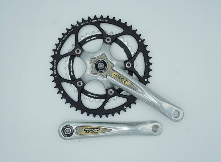 Stronglight Z-Light Compact Crankset | 2x / 9 & 10-Speed