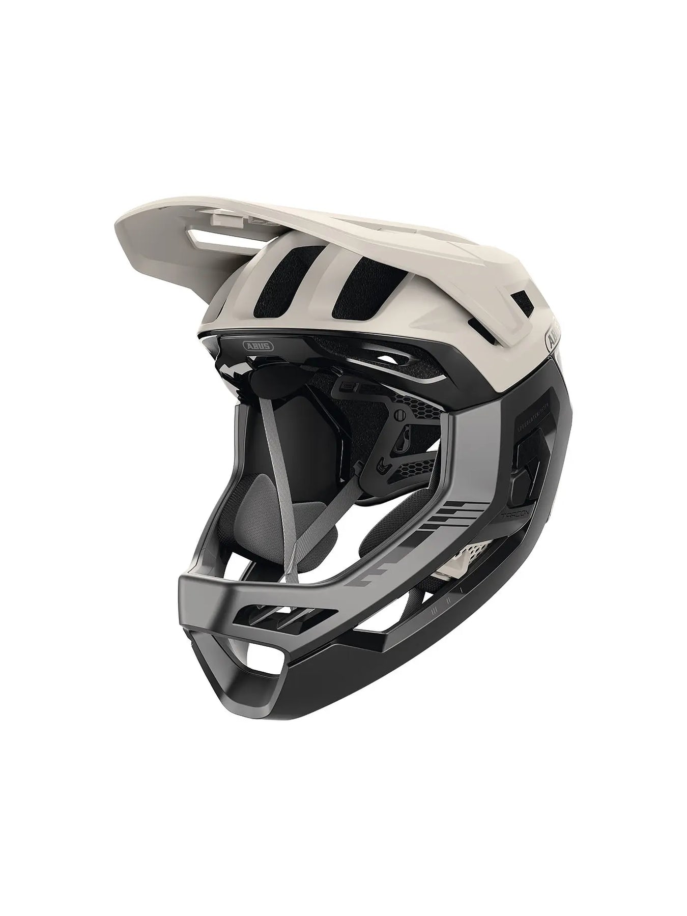 ABUS Targon MTB Fullface-Helm mit abnehmbarem Kinnbügel – Grundtner