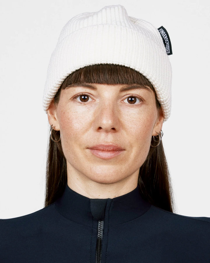 FINGERSCROSSED #BEANIE MERINO CASUAL BLACK | Merino Wollmütze