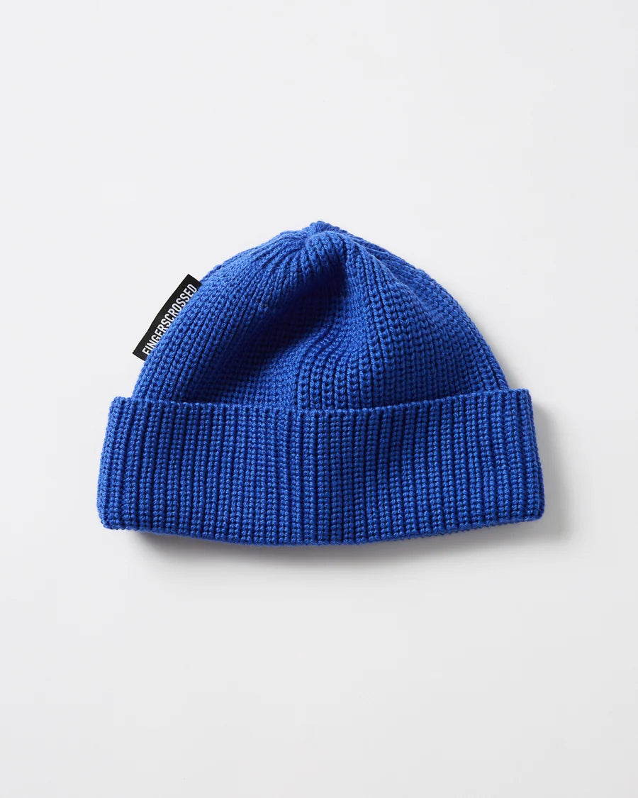 FINGERSCROSSED #BEANIE MERINO CASUAL BLACK | Merino Wollmütze