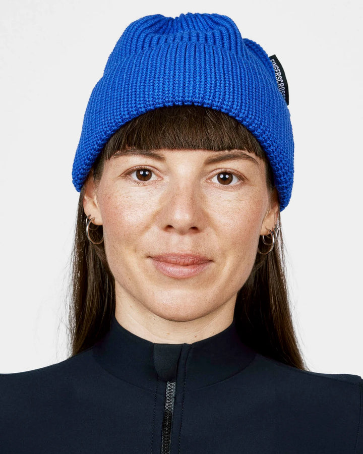 FINGERSCROSSED #BEANIE MERINO CASUAL BLACK | Merino Wollmütze