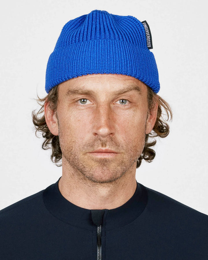FINGERSCROSSED #BEANIE MERINO CASUAL BLACK | Merino Wollmütze