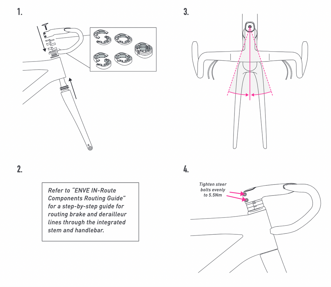 ENVE SES AR In-Route One-Piece Handlebar