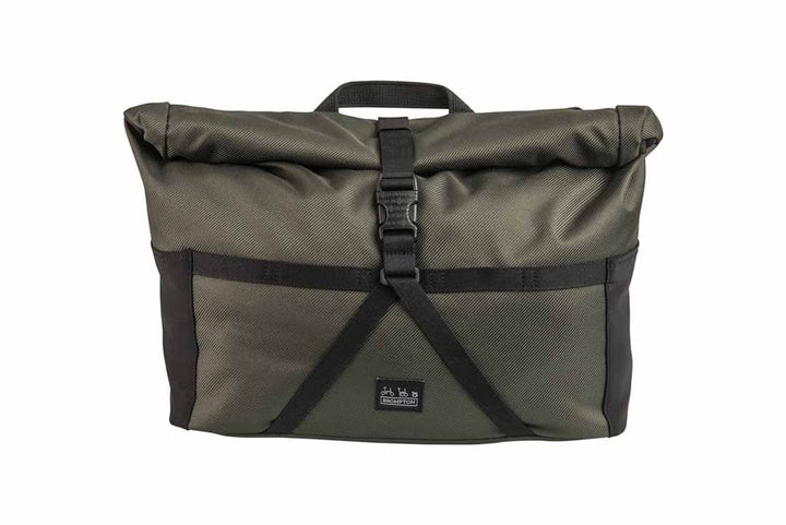 Brompton Borough Tasche/Bag M Olive mit Rahmen - Q101583