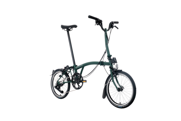 Brompton C Line Explore 12-Gang Faltrad/Klapprad mit Gepäckträger + Nabendynamo