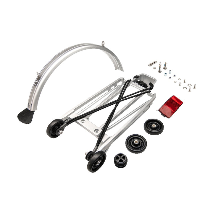 Brompton Gepäckträger + Schutzblech Set Silber - Q100674