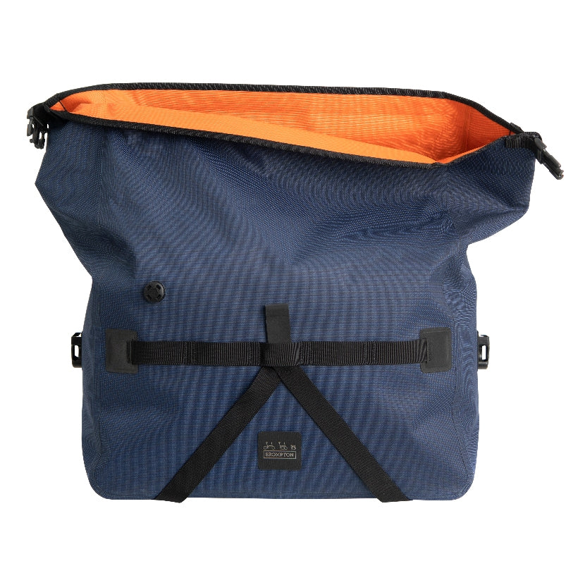 Brompton Borough Wasserfeste Roll Top Fahrradtasche Large mit Rahmen – Grundtner