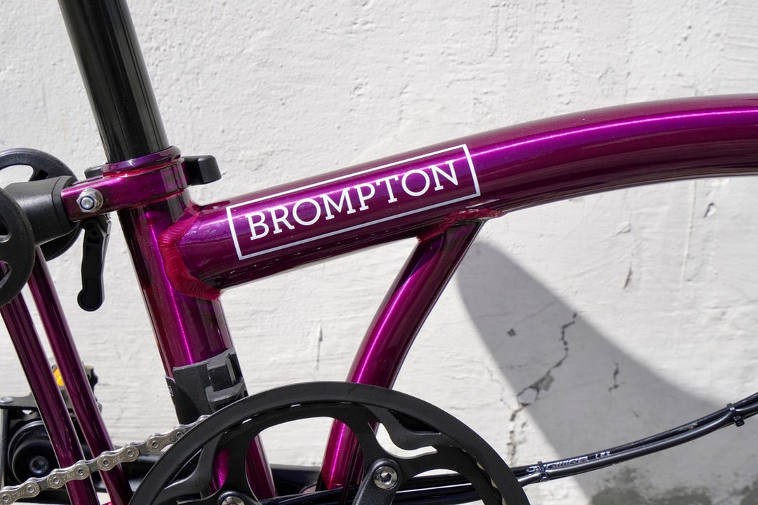 Brompton C Line Explore 12-Gang Faltrad/Klapprad mit Gepäckträger + Nabendynamo