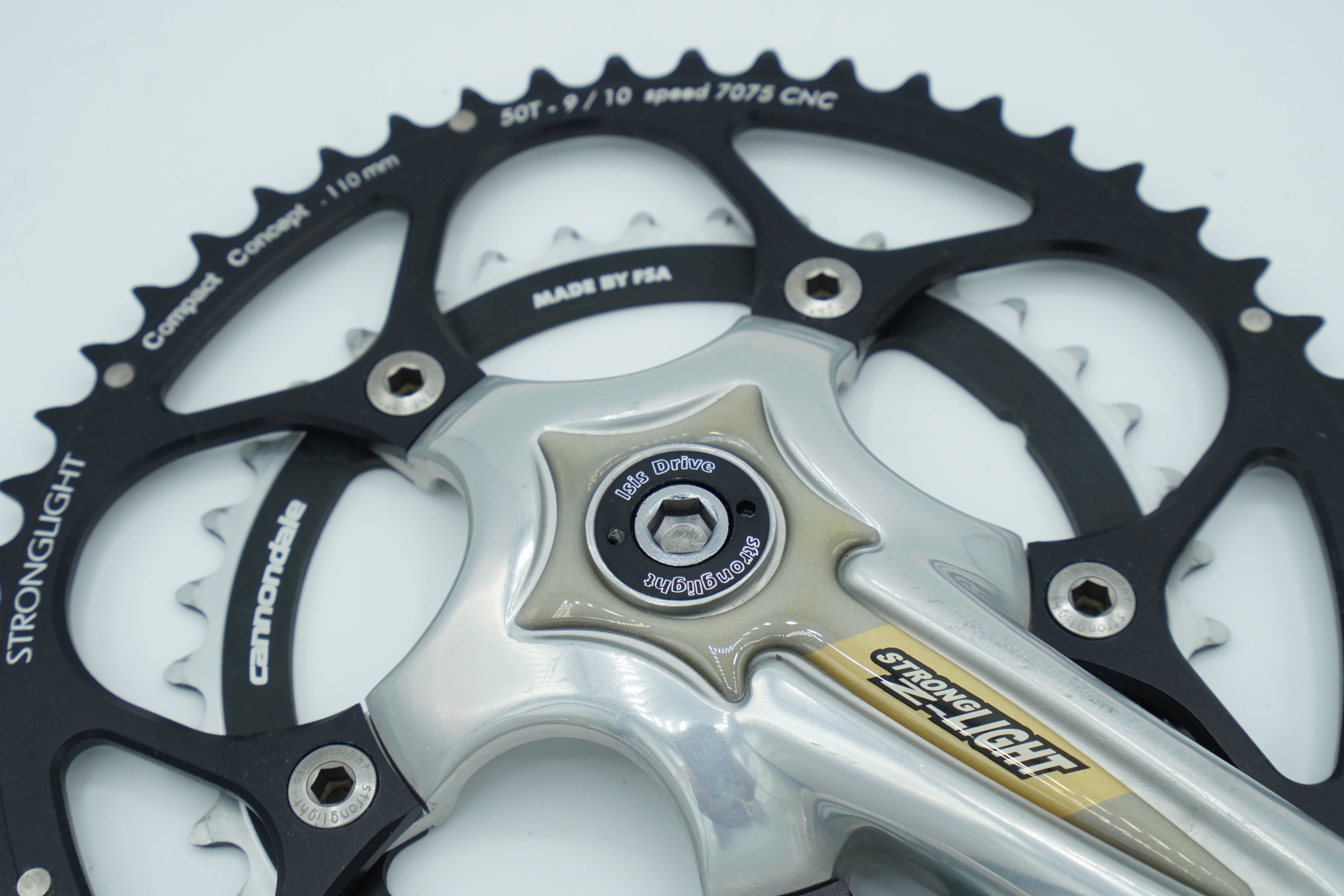 Stronglight Z-Light Compact Crankset | 2x / 9 & 10-Speed – Grundtner