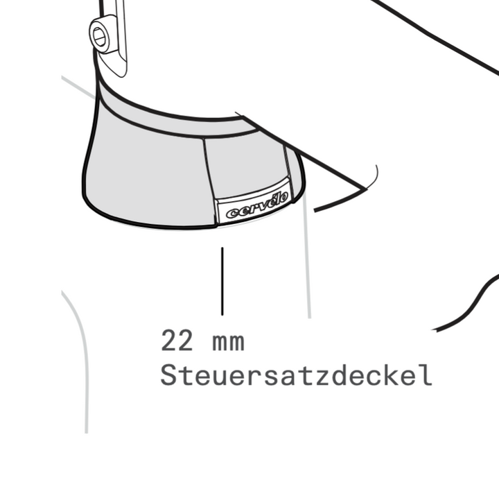 Cervelo Bearing Cap Kit | BC-997 | STEUERSATZDECKEL Set