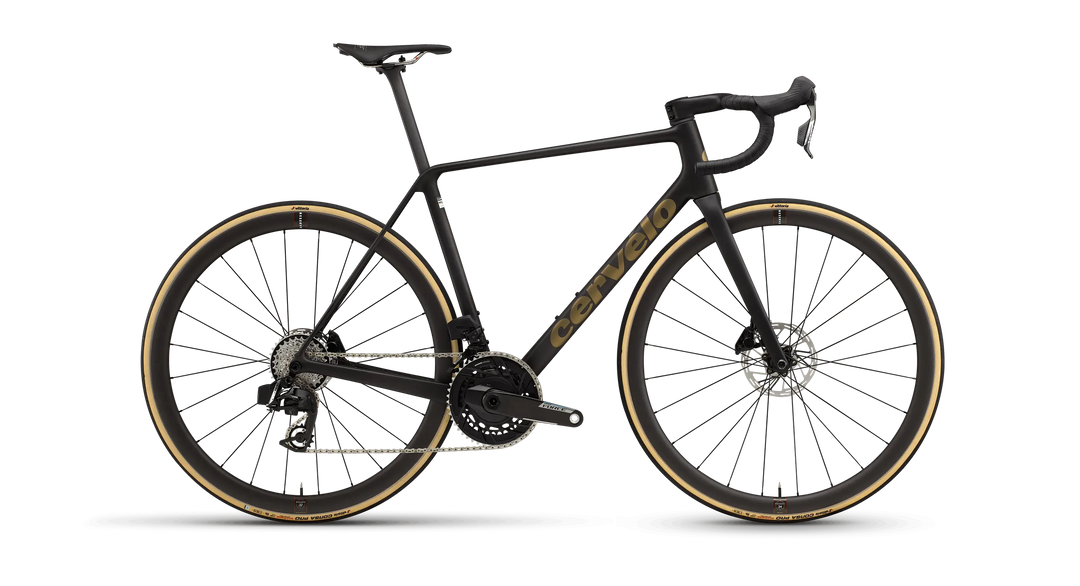Cervelo R5 SRAM FORCE E1 2x12 Powermeter | 2026 Black/Bronze | Black/Silver