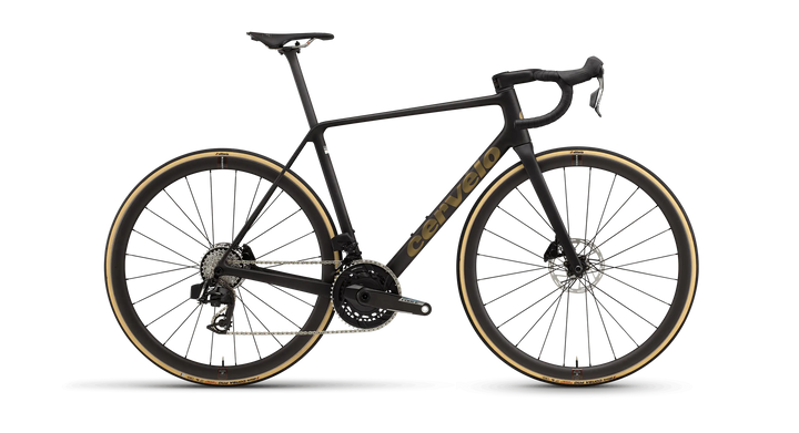 Cervelo R5 SRAM FORCE E1 2x12 Powermeter | 2026 Black/Bronze | Black/Silver