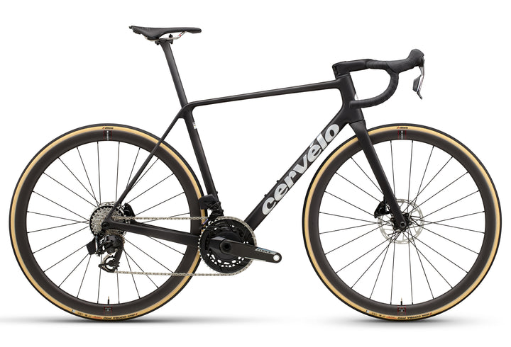 Cervelo R5 SRAM FORCE E1 2x12 Powermeter | 2026 Black/Bronze | Black/Silver