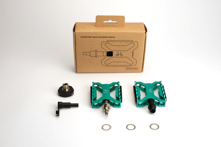 Brompton ColourLab Superlight Quick Release Pedals | Pedale